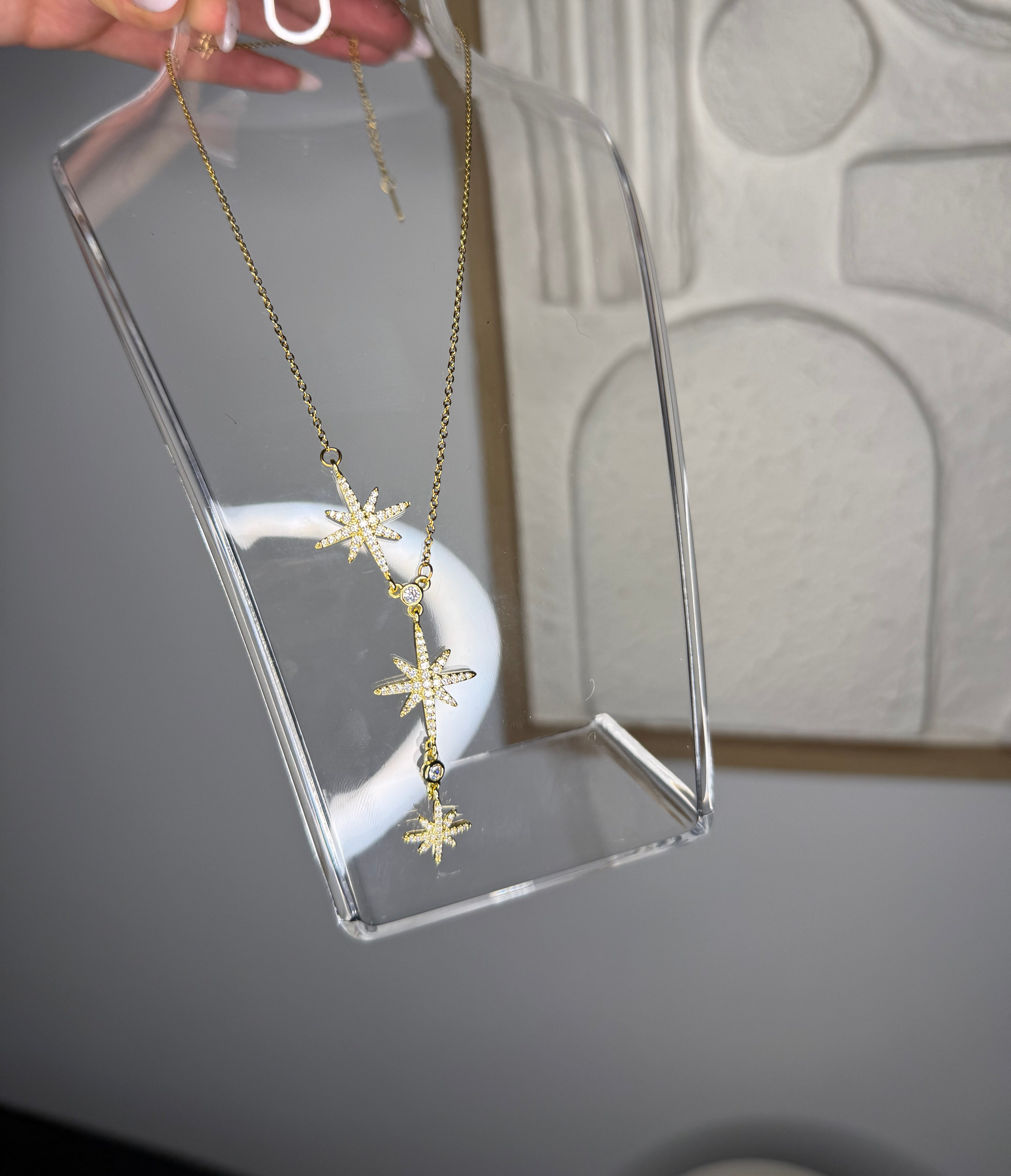 Collier « étoiles filantes »